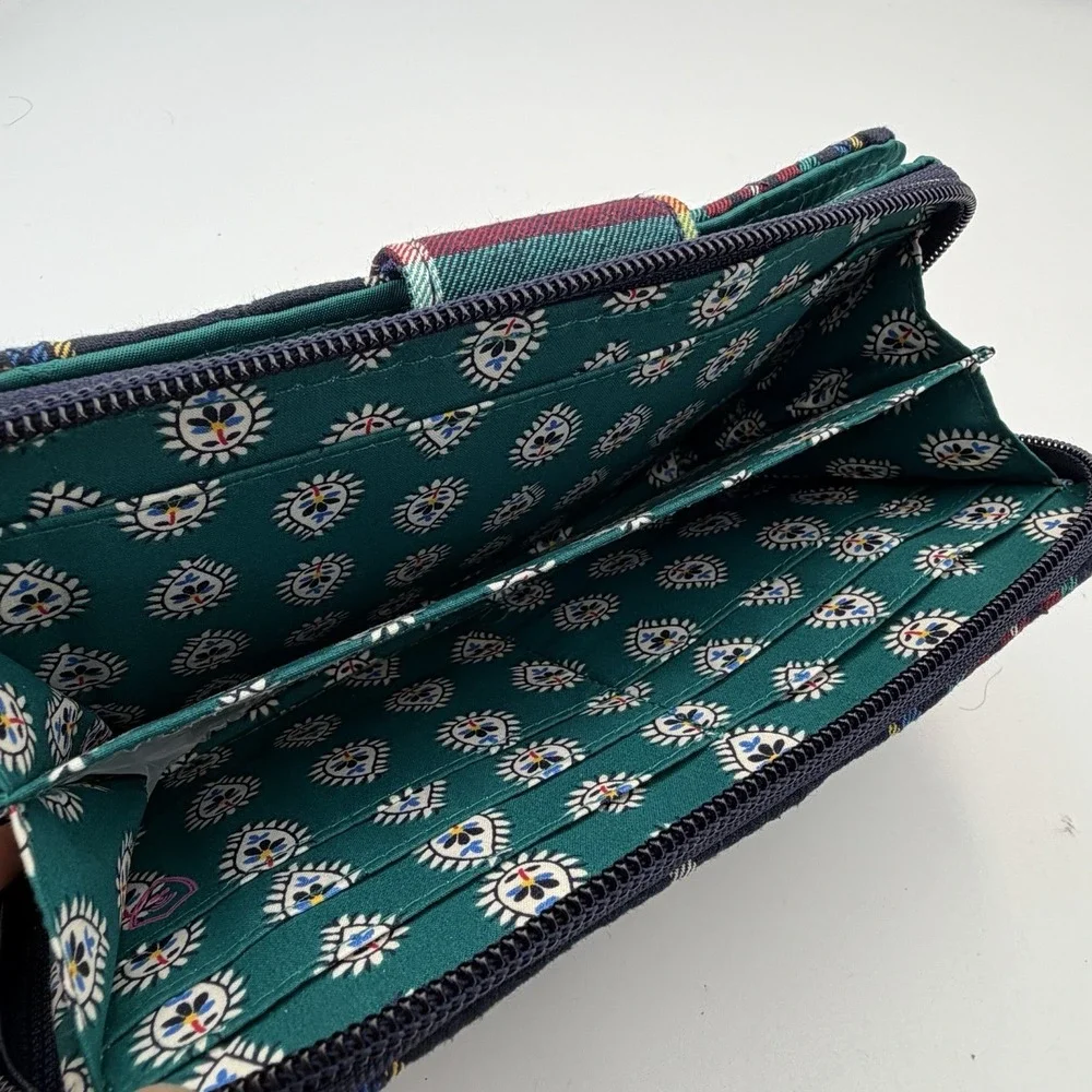 NEW Vera Bradley Bucket Crossbody Bag Purse And Wallet Scottie Dogs - Picture 14 of 14